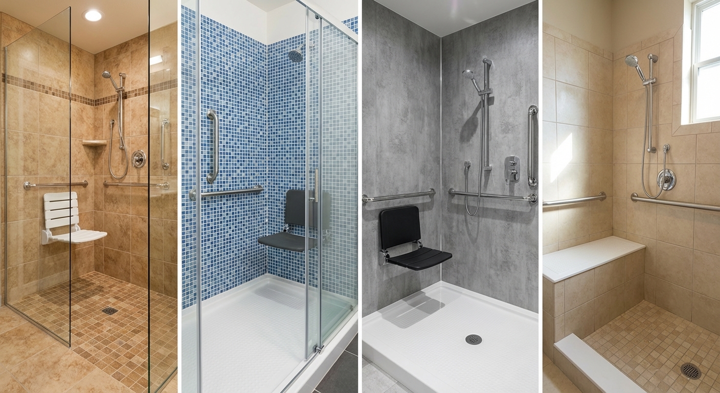 Réalisation douche senior en Provence-Alpes-Côte d'Azur